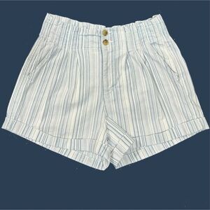 American Eagle Striped Cotton Shorts